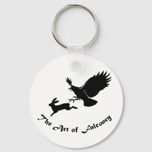 Chaveiro Arte de Falconry - Red Tail Hawk