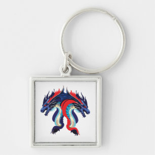 Chaveiro Arte de fantasia de dragão Dragão
