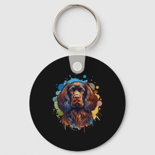 Chaveiro Arte do Cão Boykin Spaniel Comfort Colors Adulto H