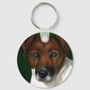 Chaveiro Arte do cão - Jack Russell Terrier - Otis