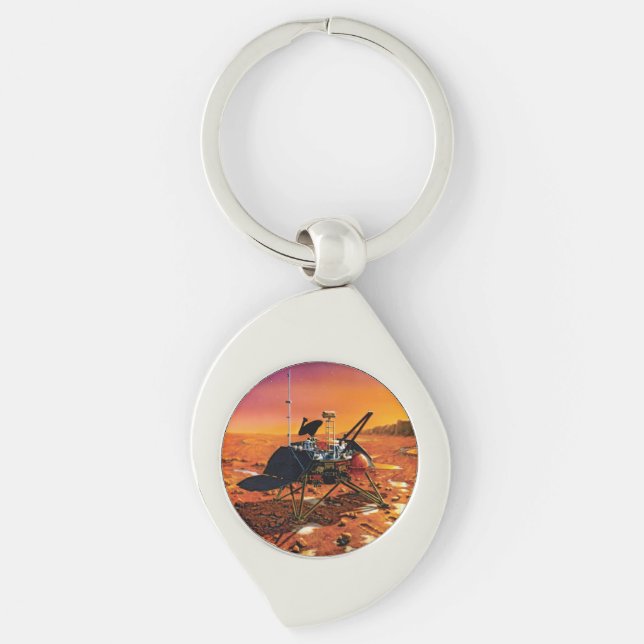 Chaveiro Arte do Conceito Artístico do Mars Polar Lander da (Frente)