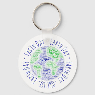 Chaveiro Arte do Dia da Terra