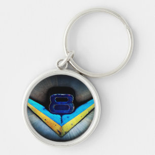 Chaveiro Arte do emblema de V8