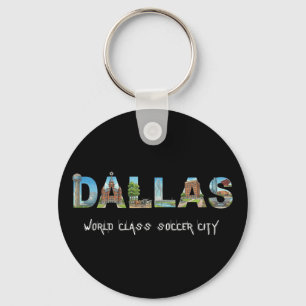 Chaveiro Arte do Futebol de Dallas