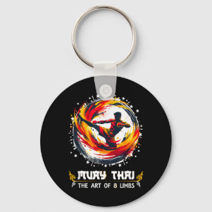 Chaveiro Arte do Muay Thai MMA Boxe Tailandesa Kickboxing M