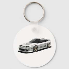 Chaveiro arte do nissan 240sx desenhada à mão 