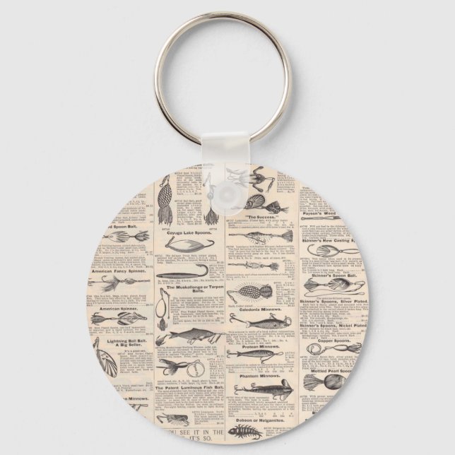 Chaveiro Arte do pescador e propaganda (Frente)