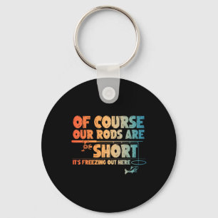 Chaveiro Arte Engraçada De Pesca Do Gelo Para Homens Pescad