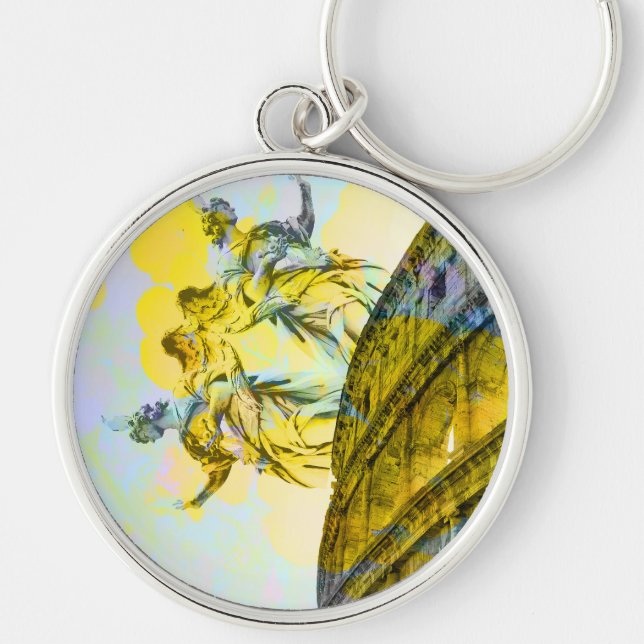 Chaveiro Arte legal dos elementos de Roma em sentido de mod (Frente)