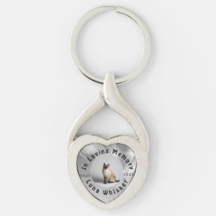 Chaveiro Arte Personalizada de Tributo à Perda de Animal de