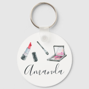 Chaveiro Arte Personalizada Personalizada do Artista Makeup
