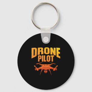 Chaveiro Arte Piloto Drone Para Homens Mulheres Drones Entu