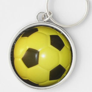 Chaveiro Arte Vibrante Amarelo e Negro