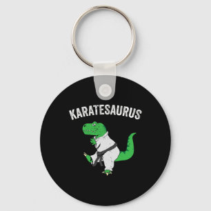 Chaveiro Artes Marciais Dinossauro T Rex Engraçado Dinô Cut