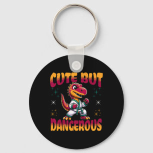 Chaveiro Artes Marciais Engraçadas Karatê Taekwondo Dinossa