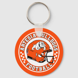 Chaveiro Artesia Bulldogs Football Roundel Keychain