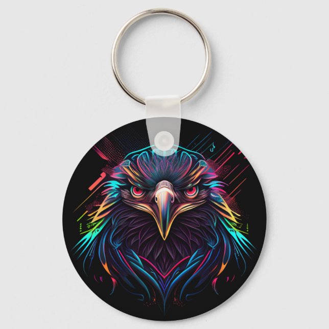 Chaveiro Articulado Luminoso Neon Eagle (Frente)