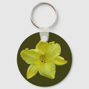 Chaveiro Artigos de coordenação do hemerocallis amarelo