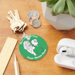 Chaveiro Artista de maquiagem