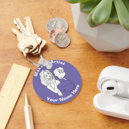 Chaveiro Artista de maquiagem