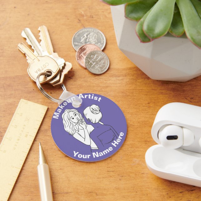Chaveiro Artista de maquiagem (Mesa)