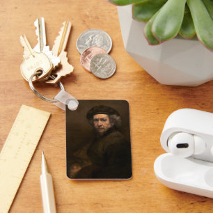 Chaveiro Artista Holandês Rembrandt Auto Retrato Idade de O