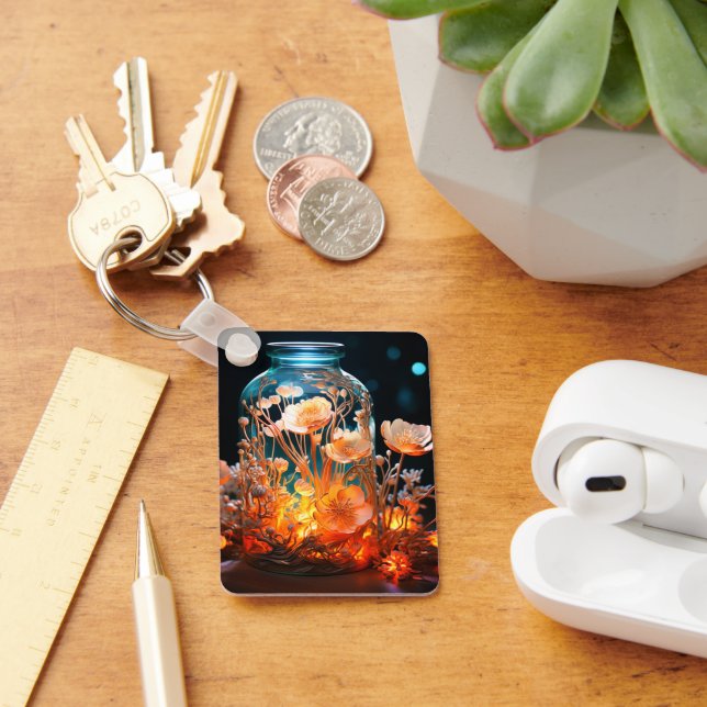 Chaveiro Artsy Flower Jar (Mesa)