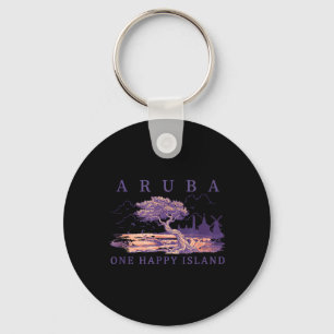 Chaveiro Aruba Kitesurfing Divi Tree Windmill Viagem Retro