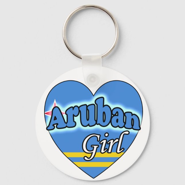 Chaveiro Aruban Girl (Frente)