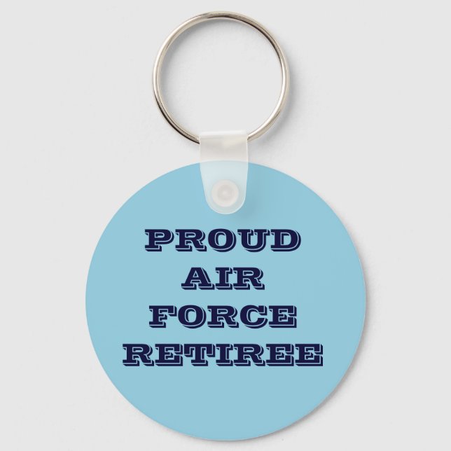 Chaveiro Árvore-chave da Força Aérea Ordenada (Frente)