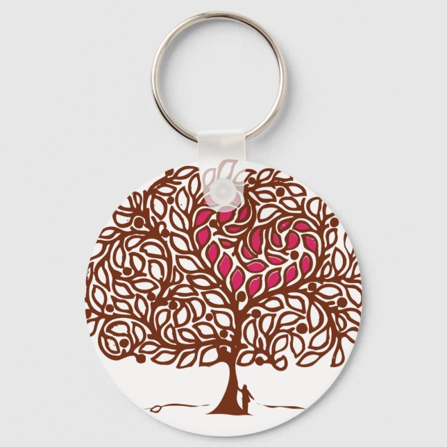Chaveiro Árvore de amor (Frente)
