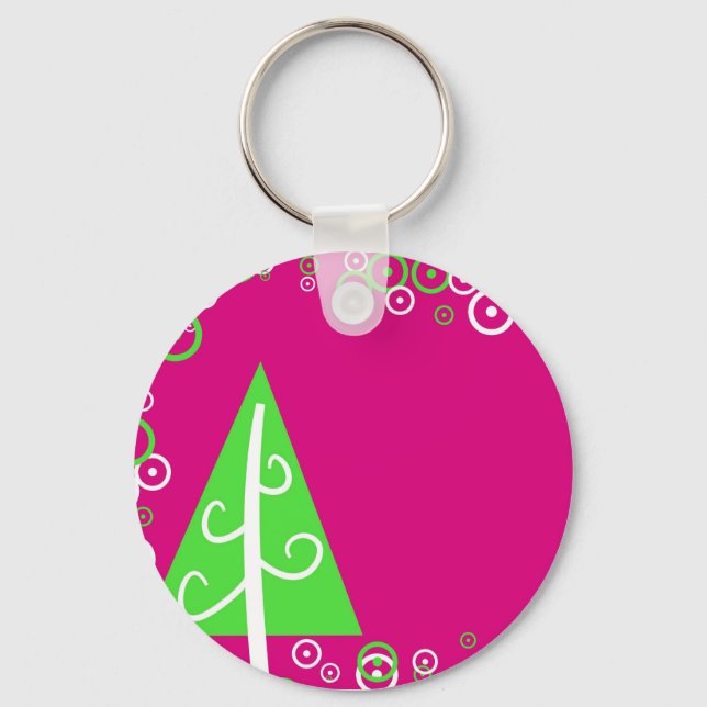 Chaveiro Árvore de Natal (Frente)