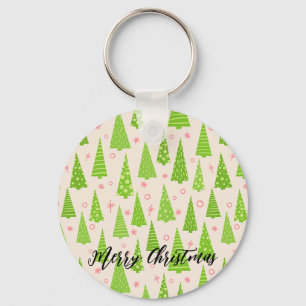 Chaveiro Árvore de Natal Bastante Decorada
