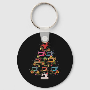 Chaveiro Árvore de Natal de Máquinas de Costura