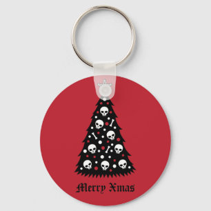 Chaveiro Árvore de Natal Escuro