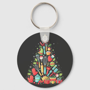 Chaveiro Árvore de Natal Fazendo Cook De Chef