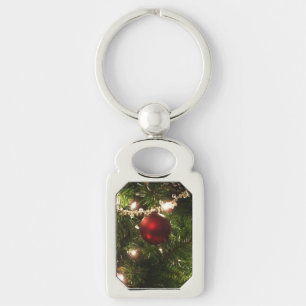 Chaveiro Árvore de Natal I Feriado Verde Bonito e Vermelho