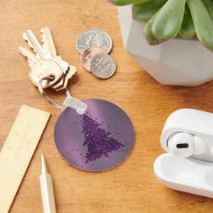 Chaveiro Árvore de Natal Moody   Plum Roxo Profundo