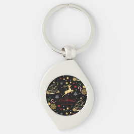 Chaveiro Árvore de Natal Red Merry