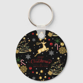 Chaveiro Árvore de Natal Red Merry