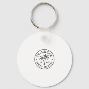 Chaveiro Árvore de Palmeira de Santa Lúcia Vintage para Hom