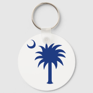 Chaveiro Árvore do Palmetto de South Carolina