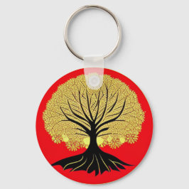 Chaveiro Árvore Floral da Vida