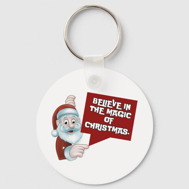 Chaveiro Árvores de Natal (Verso)