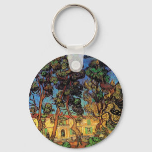 Chaveiro Árvores de Van Gogh no Jardim, Hospital de São Pau