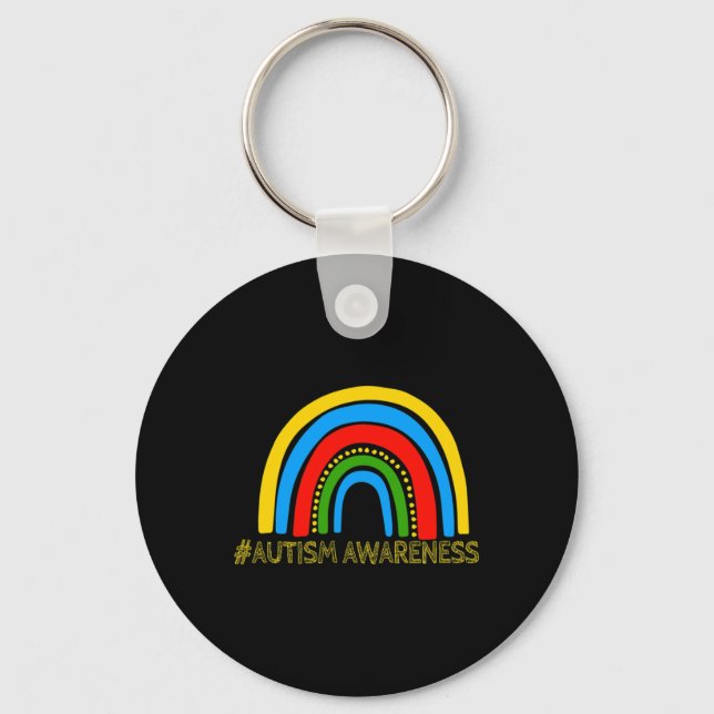 Chaveiro As capacidades de sensibilização do Autismo ultrap (Frente)