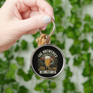 Chaveiro As Cervejarias Estão Chamando e Eu Devo Ir
