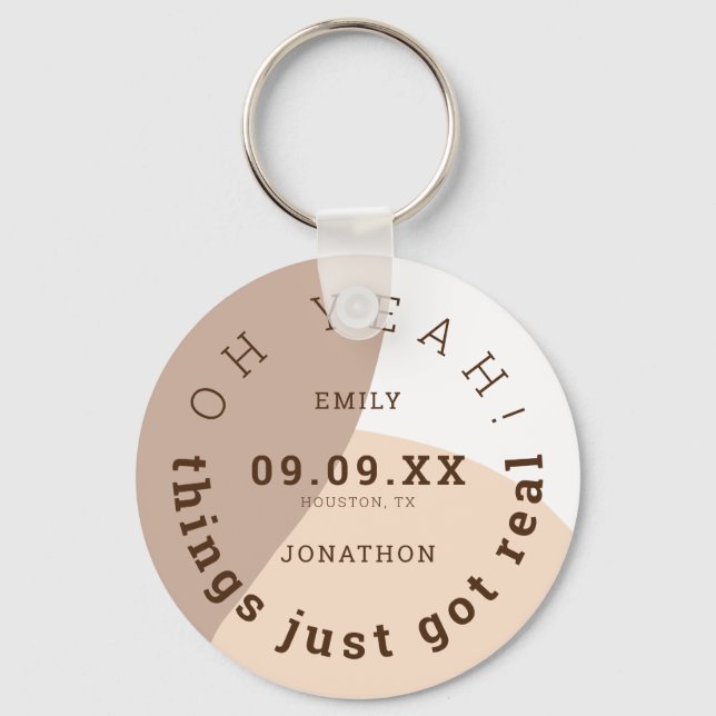 Chaveiro As Coisas Acabaram De Ficar Muito Divertidas Com O (Frente)