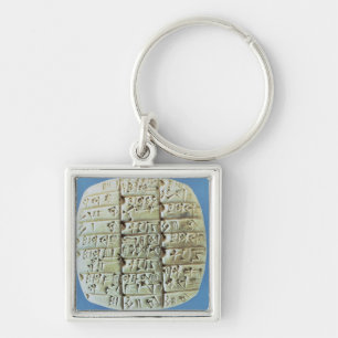 Chaveiro As contas apresentam com roteiro cuneiform, c.2400
