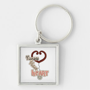 Chaveiro As enfermeiras do estetoscópio têm t-shirt e prese